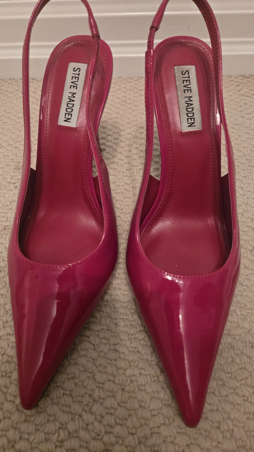 Steve Madden RED Slingback Heels - photo 3