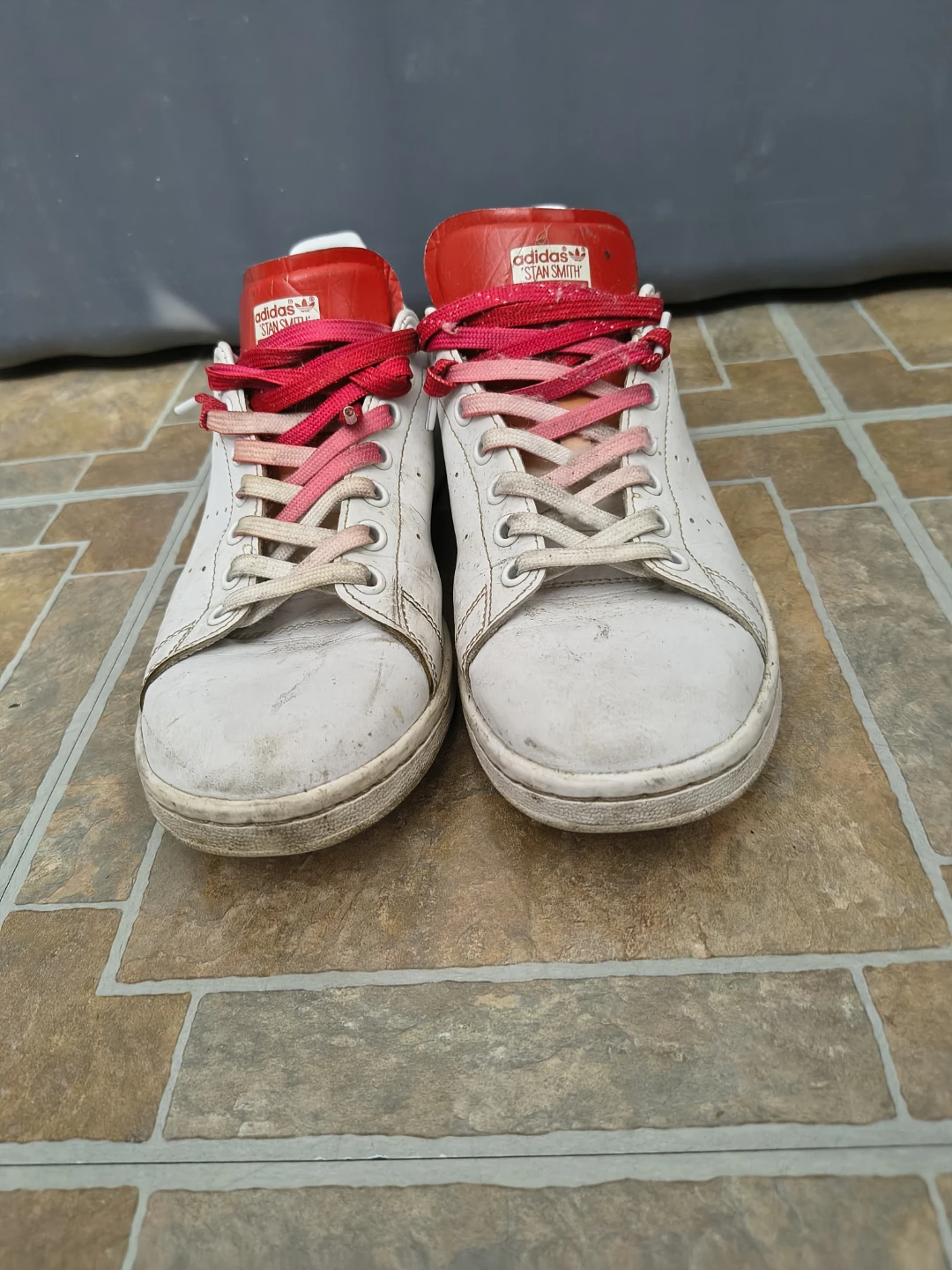 Adidas Stan Smith White Red Sneakers - photo 2