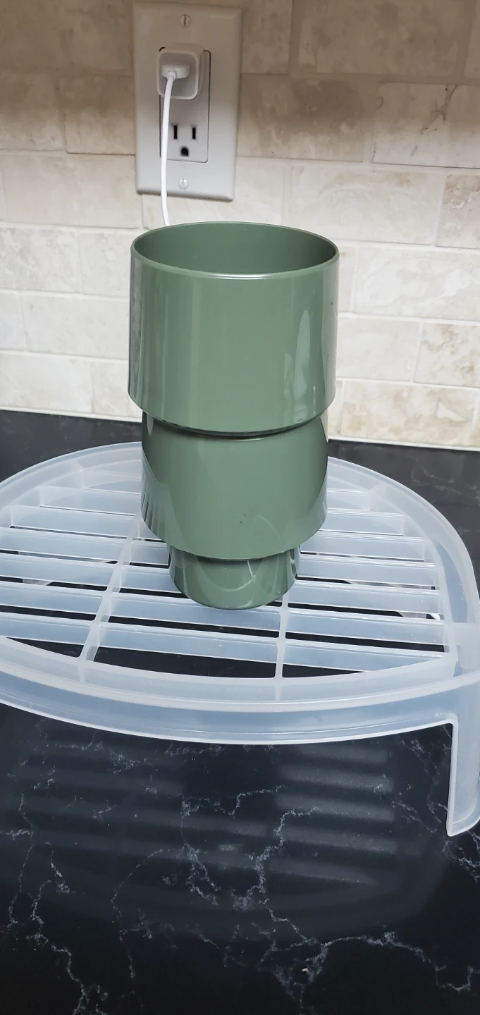 Set of 2 Green Cylindrical Cups ⚽️⚽️⚽️ - photo 2
