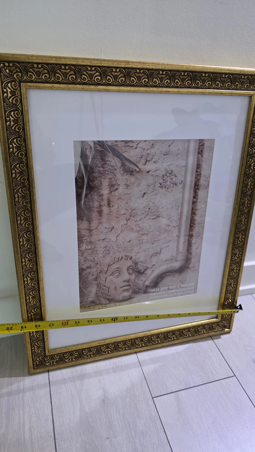 MOVING SALE- Ornate Gold Gallery Wall Frame - photo 2