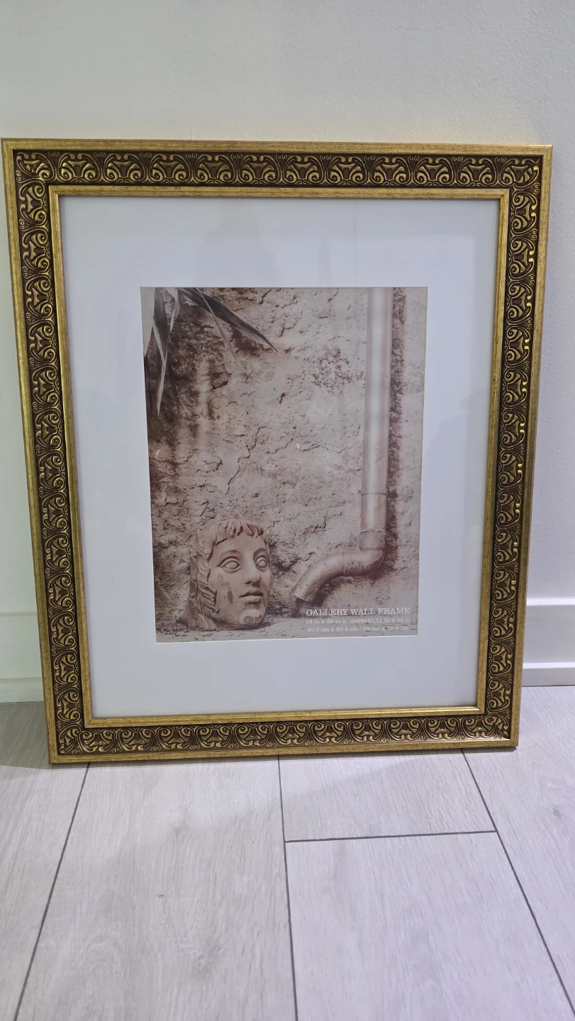 MOVING SALE- Ornate Gold Gallery Wall Frame - photo 3