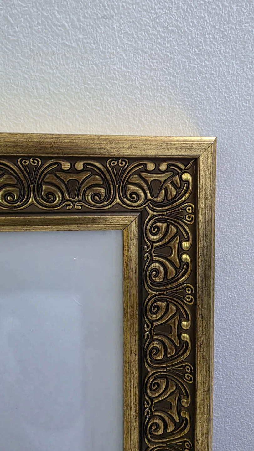 MOVING SALE- Ornate Gold Gallery Wall Frame - photo 4