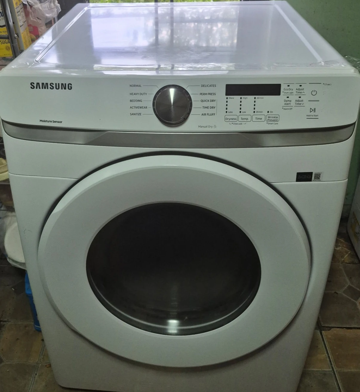Samsung White Electric Dryer