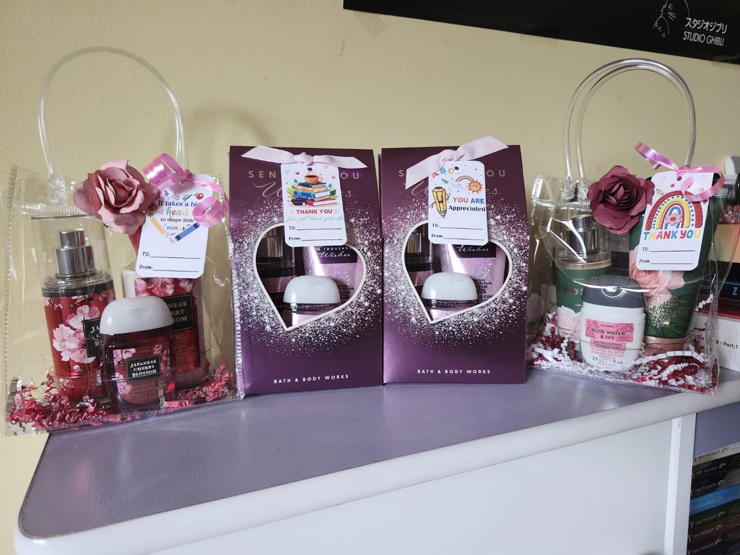 Mini Teacher's Gifts  - $20 Each. Bath & Body Works