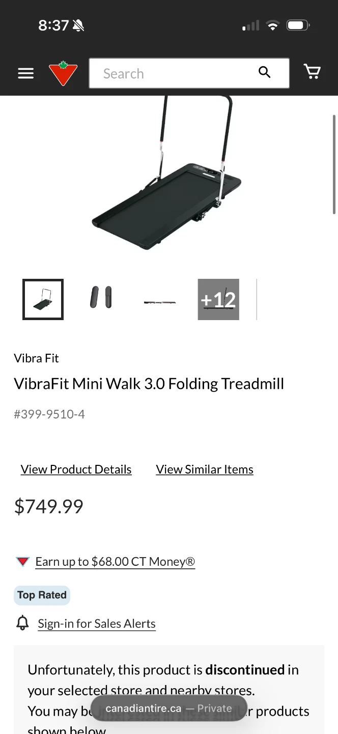 Vibra Fit Mini Walk Treadmill - photo 3