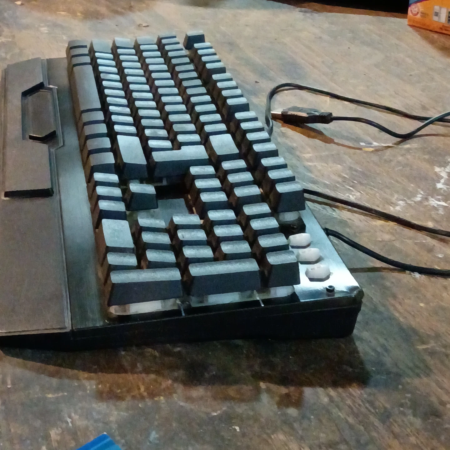 Black USB Gaming Keyboard - photo 2