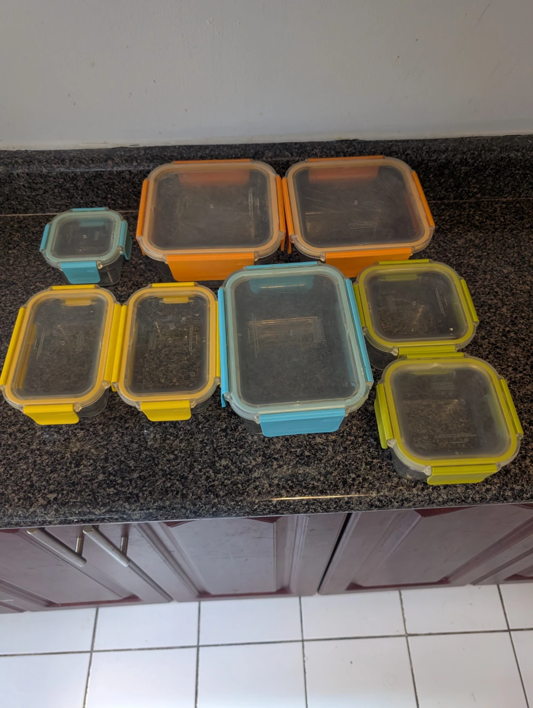 Set of 7 Food Storage Containers