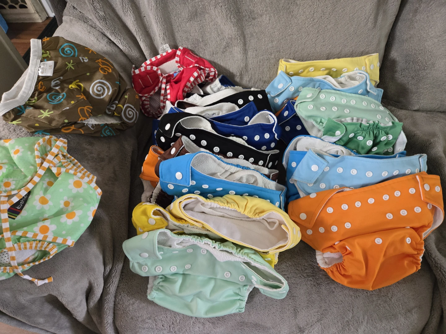 Assorted Cloth Diapers