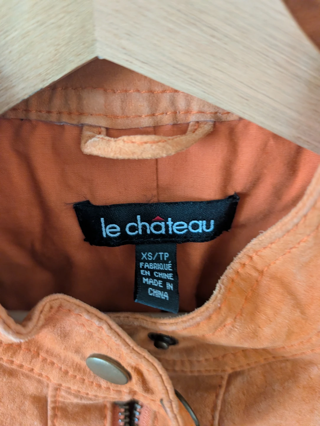 Le Château Orange Suede Jacket XS/TP - photo 2