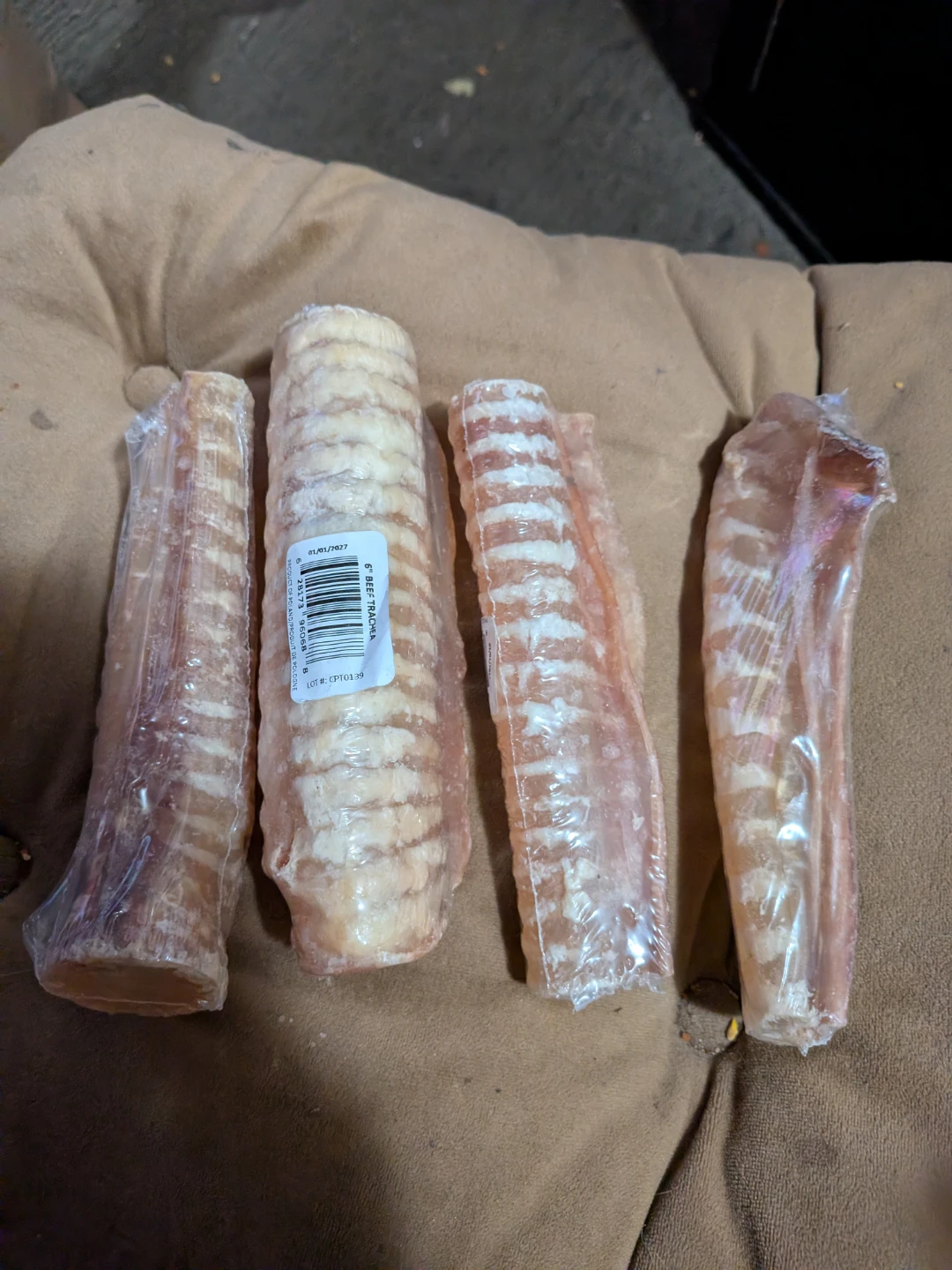 4 x 6" Beef Trachea Chews for Dogs - photo 2
