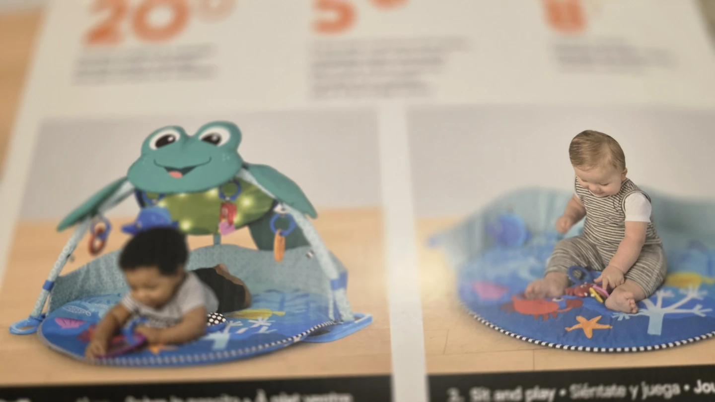 Baby Einstein Neptune Under the Sea Lights & Sounds Activity Gym - photo 3