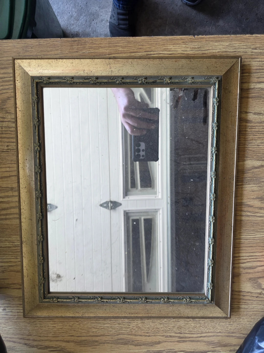 Vintage Decorative Mirrors (Set of 2)