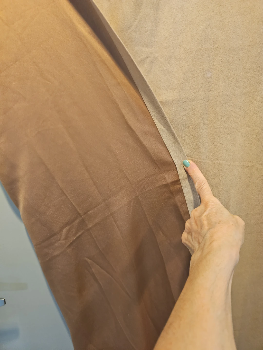Tan Curtain Panel⚽⚽ - photo 4