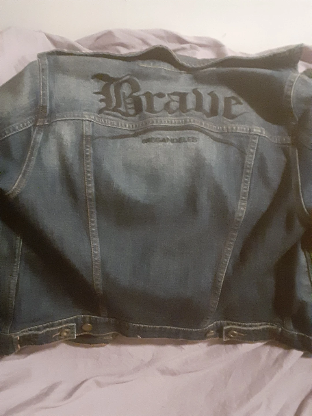 Diesel Denim Jacket "Brave" graphic - photo 2