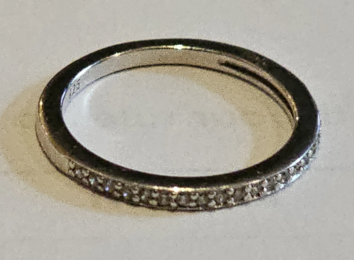 925 Sterling Silver Eternity Band Ring