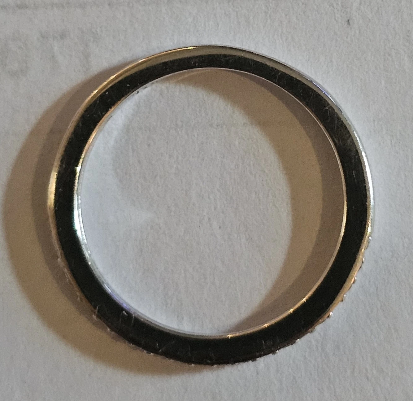 925 Sterling Silver Eternity Band Ring - photo 4