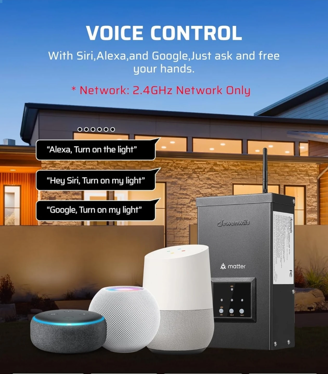 Dewenwils Smart Home Hub with Voice Control - photo 4
