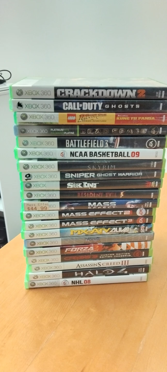 Xbox 360 Games Collection
