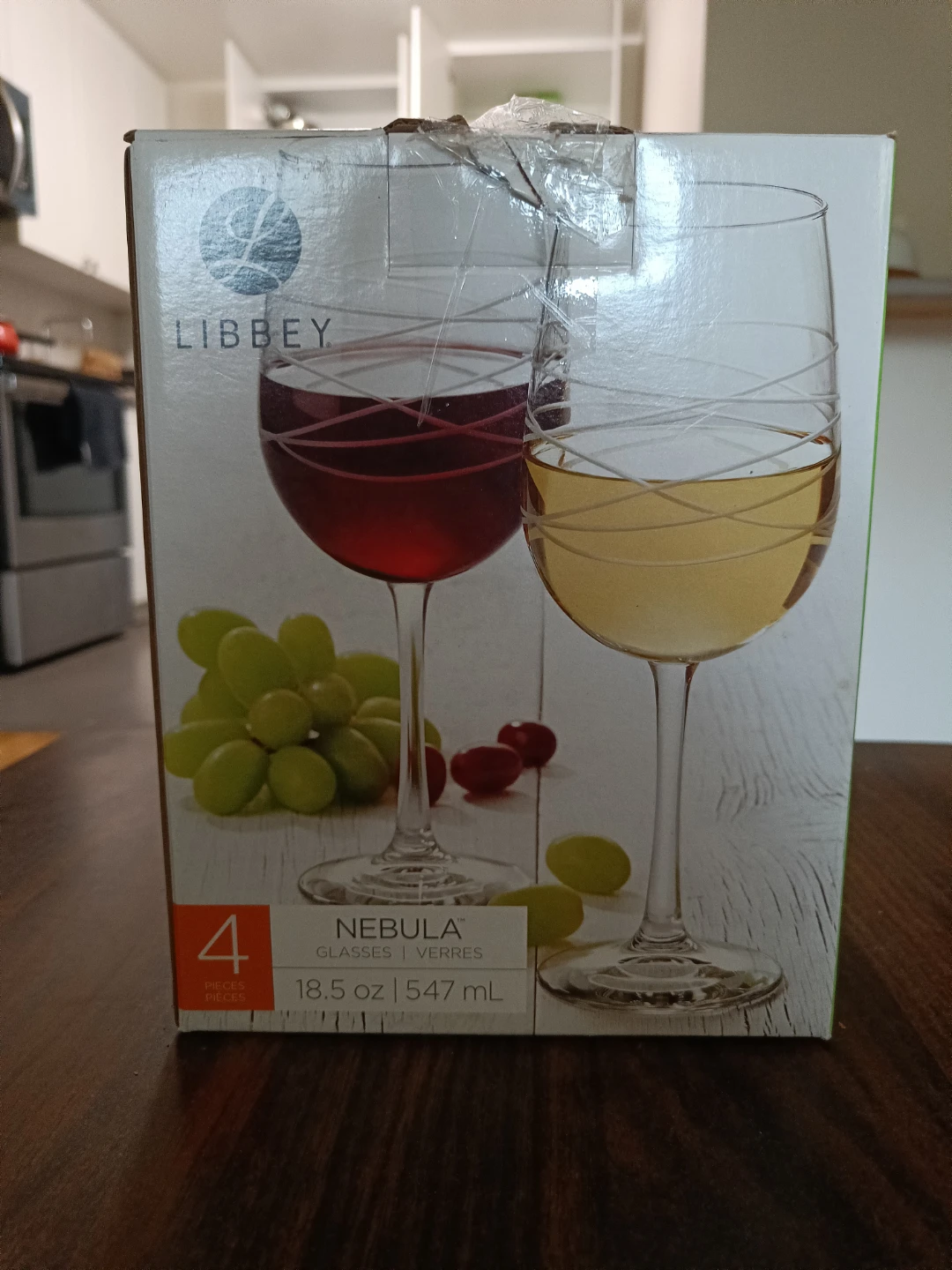 Libbey Nebula 18.5 oz Wine Glasses - Set of 4 - photo 2