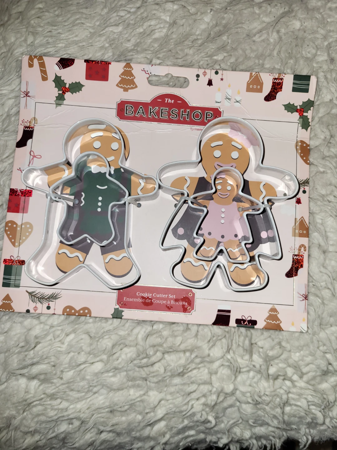 ⚽️ The Bakeshop Stainless Steel Gingerbread Cookie Cutter Set