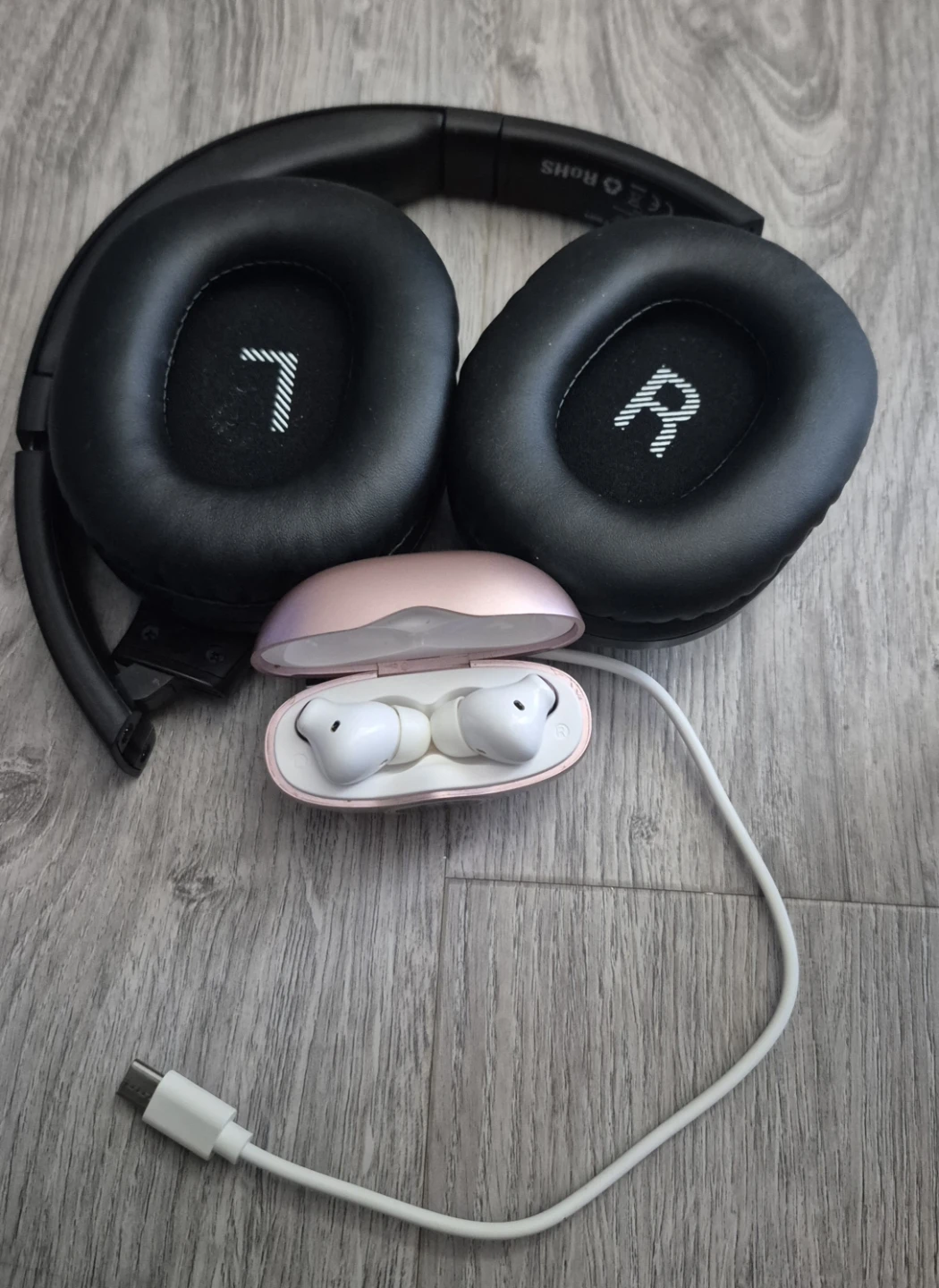 Monster Over-Ear Headphones & Earbuds Combo