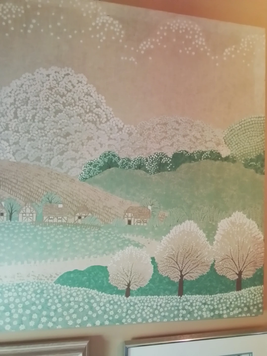 Vintage Ivan Rabuzin "Big Forest" Large-Format Textile - photo 4
