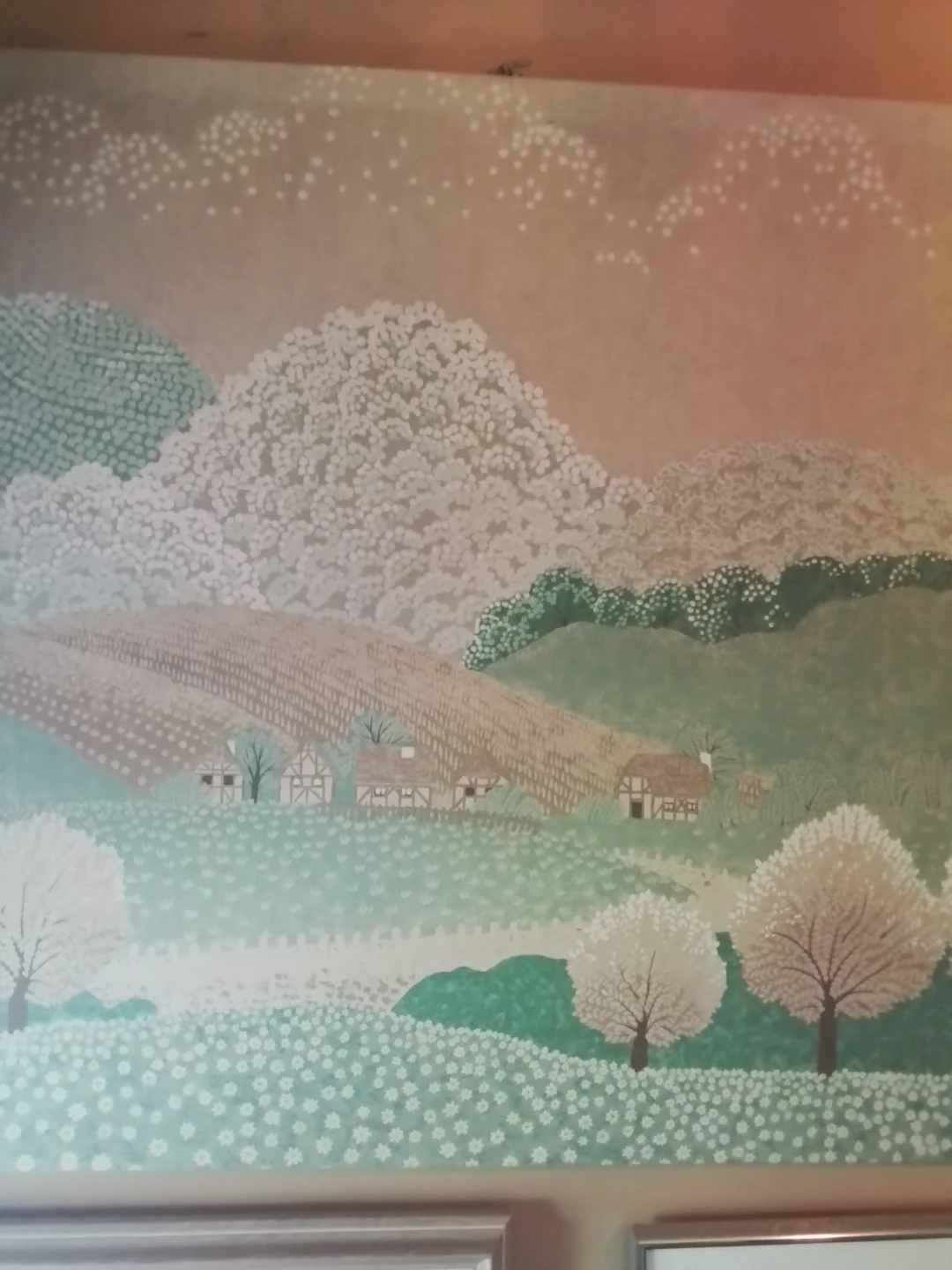 Vintage Ivan Rabuzin "Big Forest" Large-Format Textile - photo 5