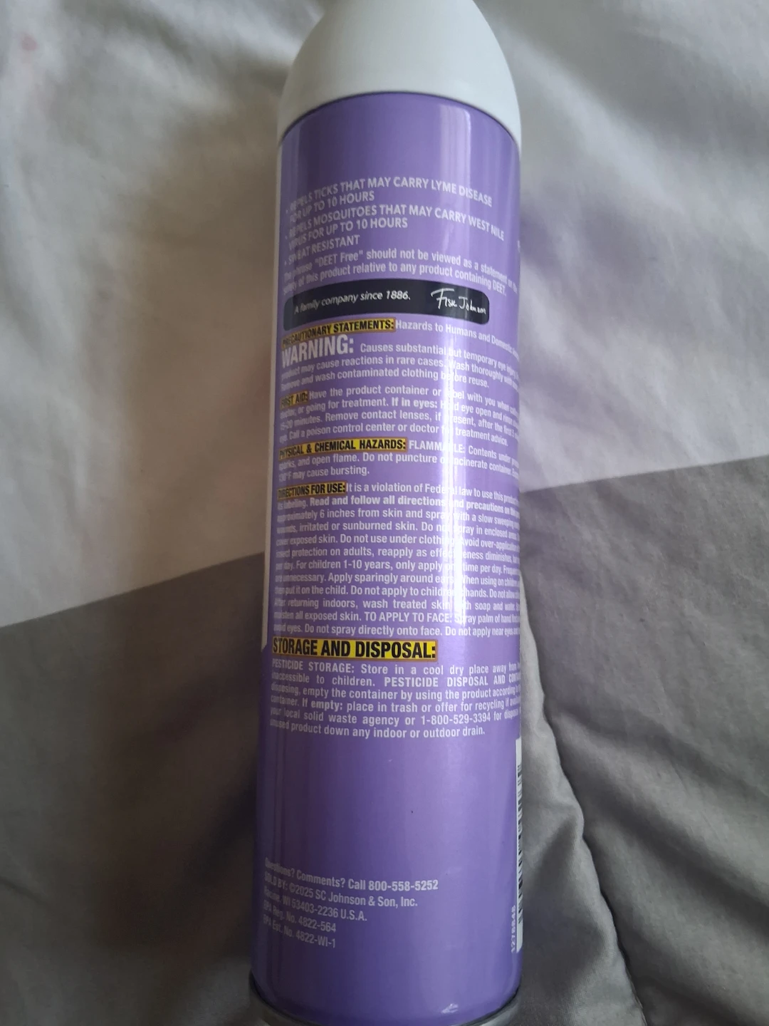 OFF! Clean Feel Insect Repellent Spray - 7.5 oz - photo 2