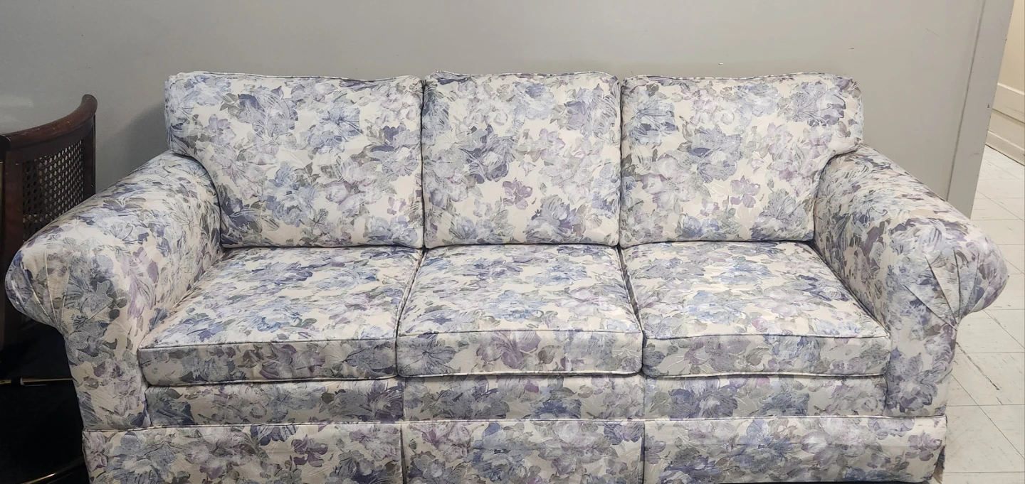 Floral Print Sofa