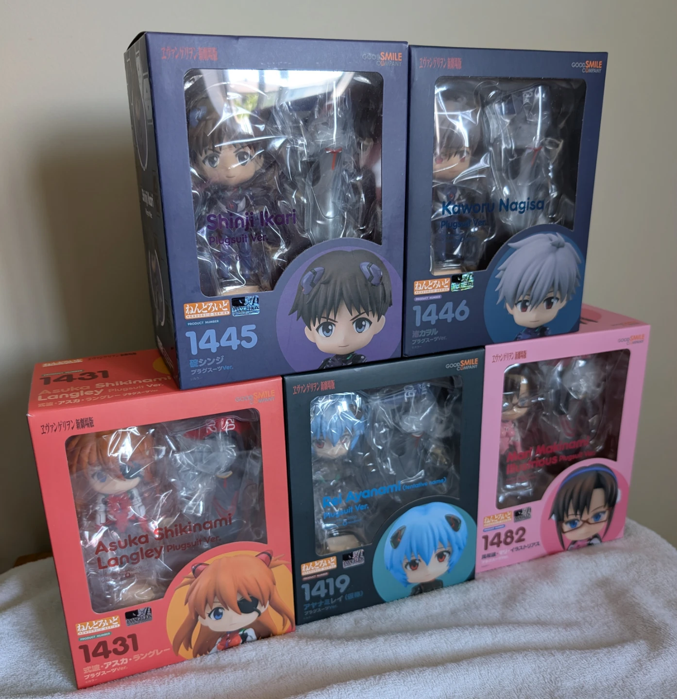 Neon Genesis Evangelion Nendoroids