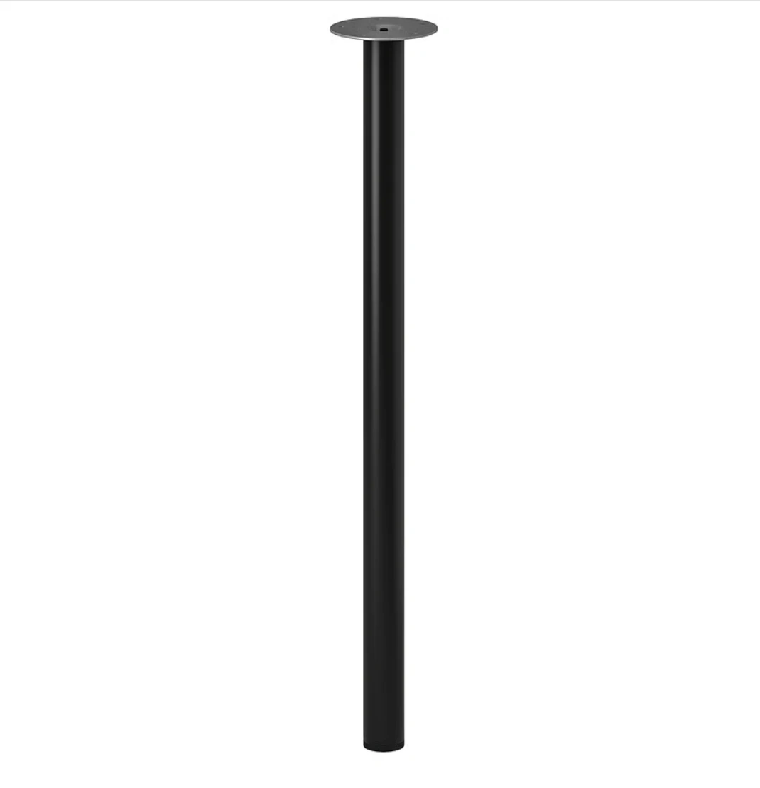 Ikea adil Table Leg - Black, 70 cm - photo 2