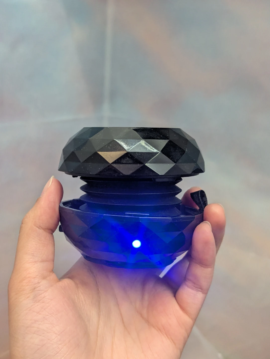 Black Portable Bluetooth Speaker ⚽