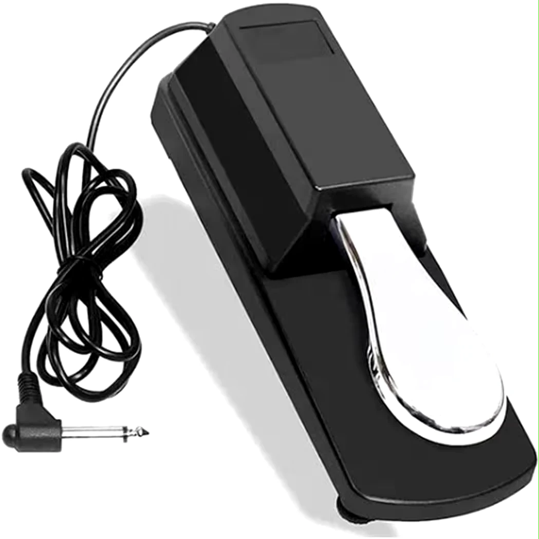 Black Sustain Pedal with 1/4" Plug