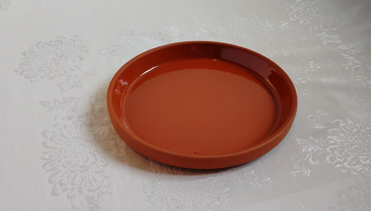 Terracotta Saucers Natural Glaze - photo 2