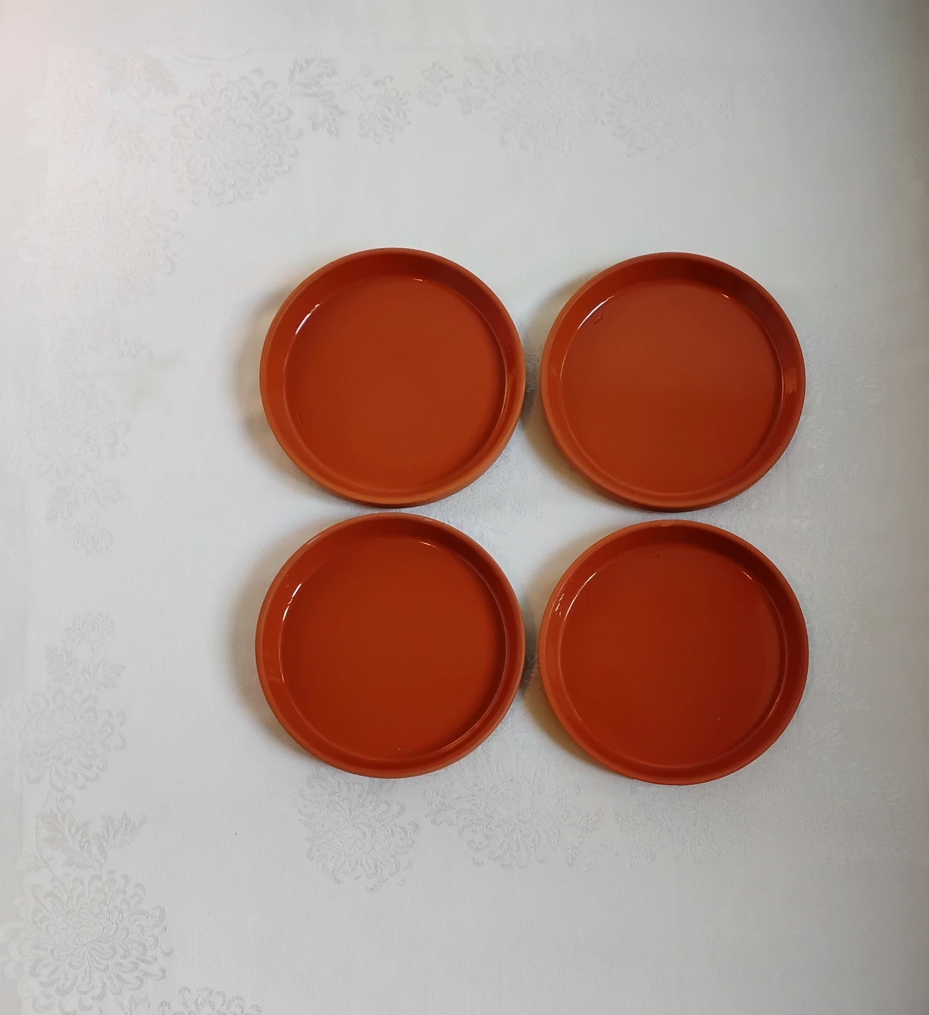 Terracotta Saucers Natural Glaze - photo 3