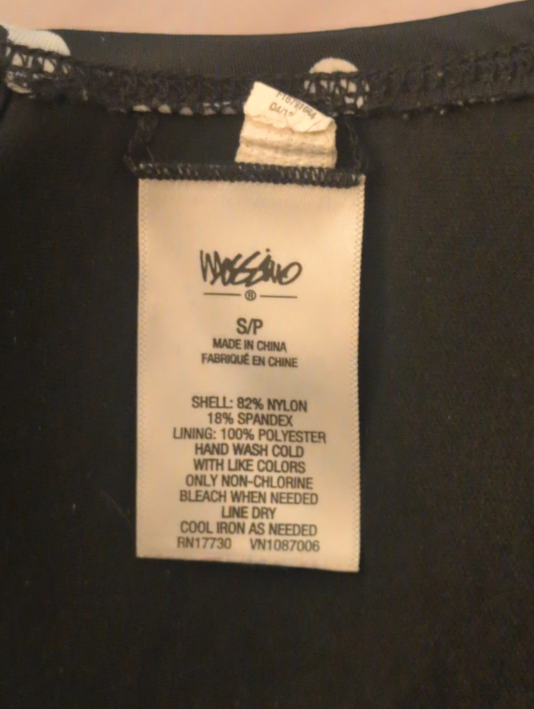 Mossimo Black Polka Dot Bikini Top - photo 2