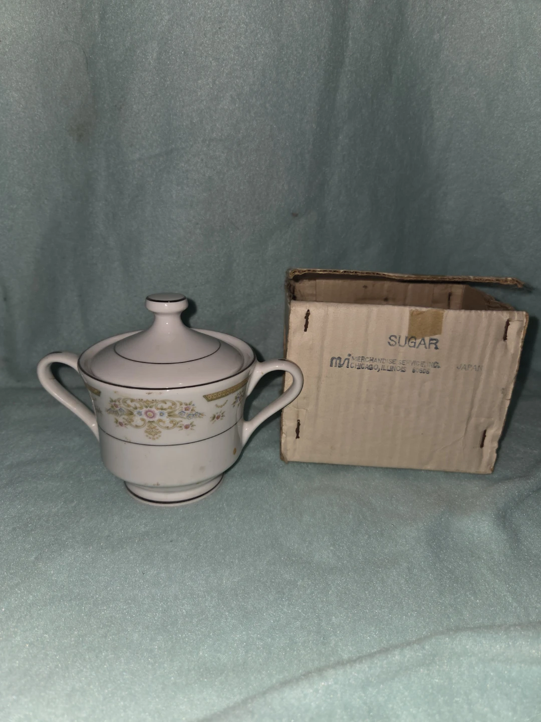 Coronet Fine China Sugar Bowl