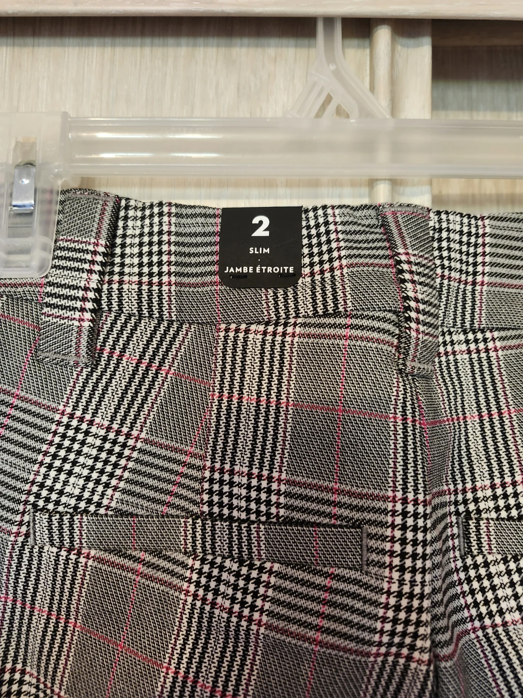 Reiitmans Regular Slim Fit Dress Plaid Pants  - Size 2 - photo 5