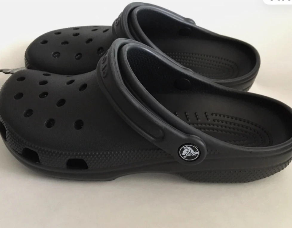 Black Crocs Classic Clogs Size M9/W11