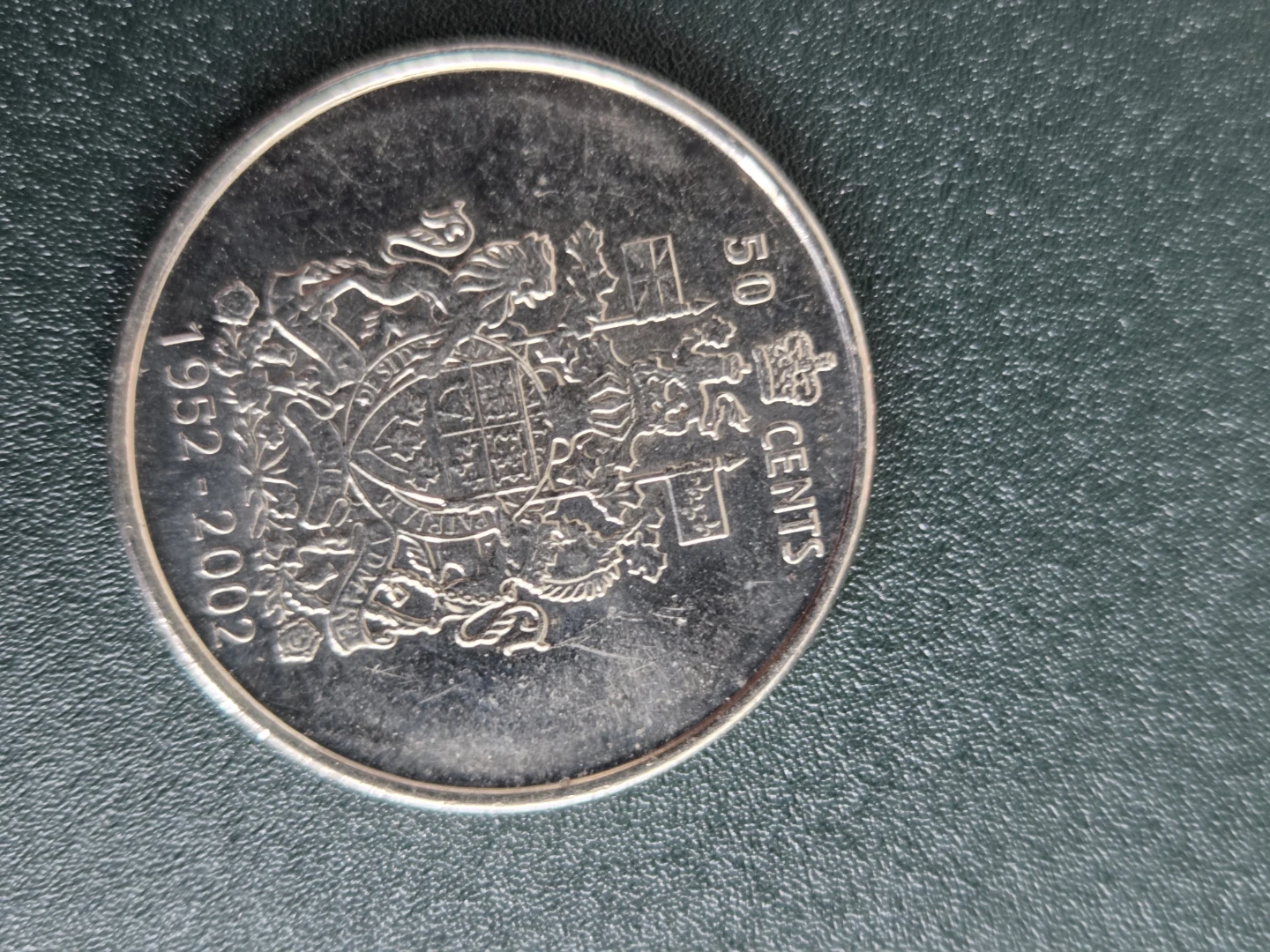 Canadian 50 Cents Coin 1952-2002