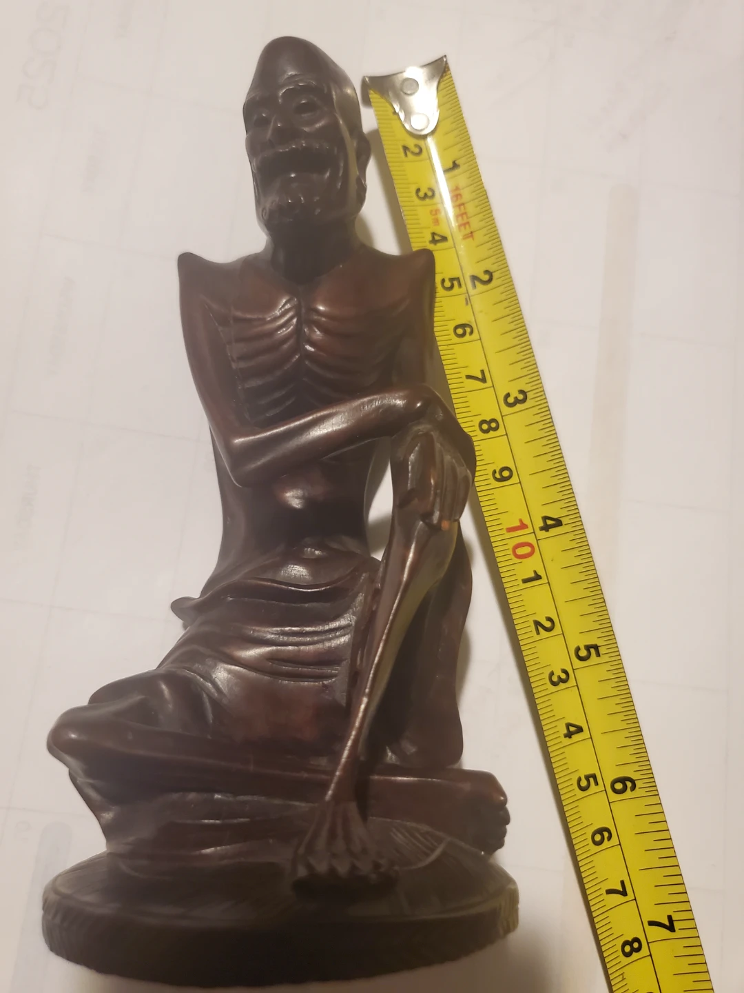 Vintage Monk Figurine