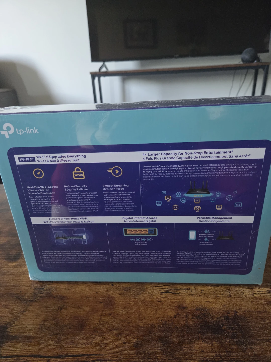TP-Link AX1800 Dual Band Wi-Fi 6 Router (Archer AX23) - photo 2
