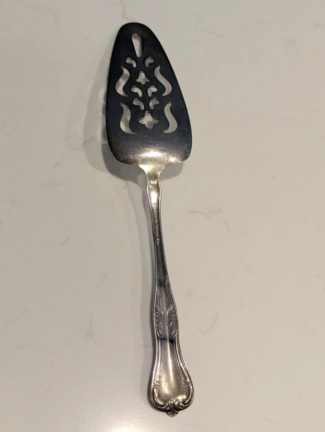 National Silver Co. Cake Server