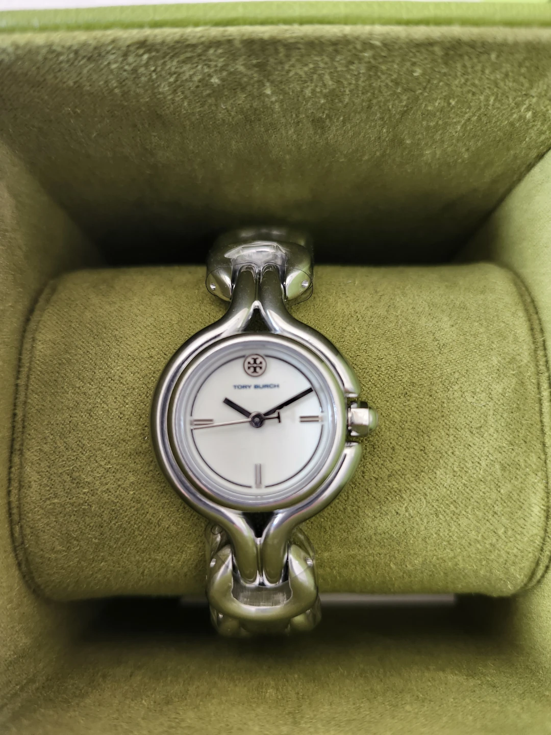 Tory Burch Silver Tone Watch