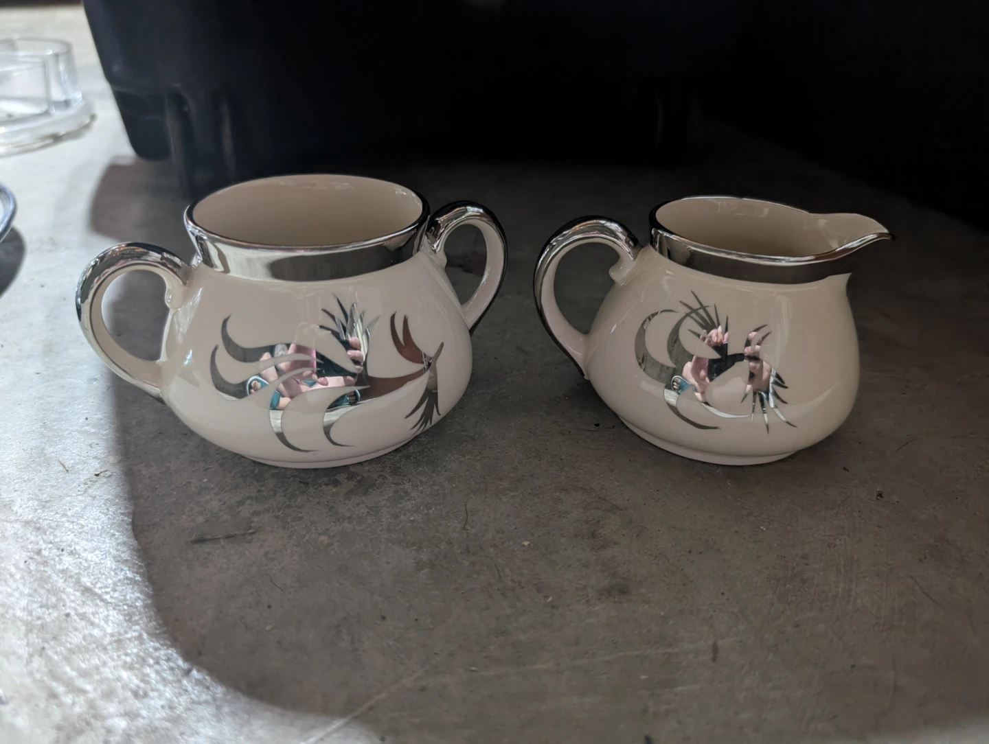 Creamer and Sugar Bowl Set