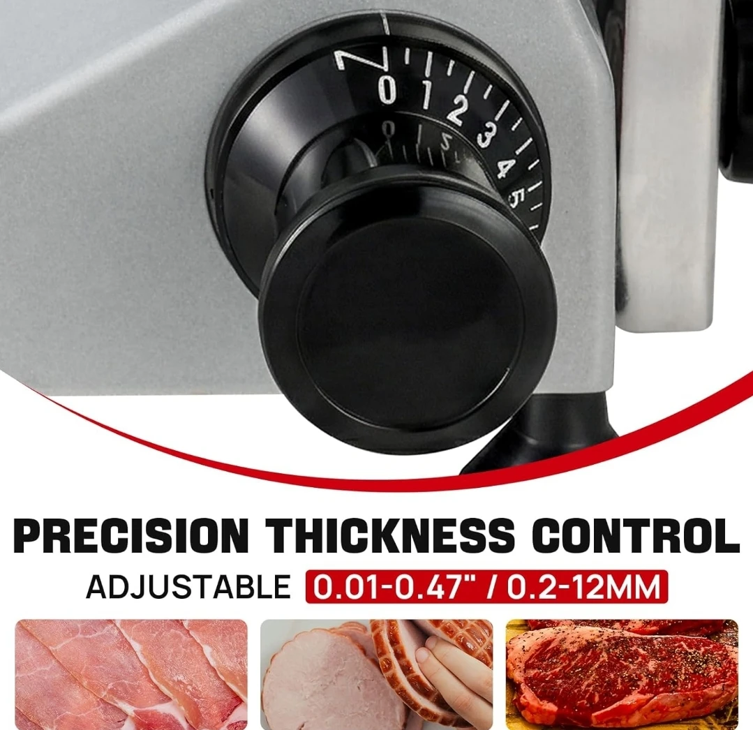 ARINOO Meat Slicer 8.5" Blade - photo 5