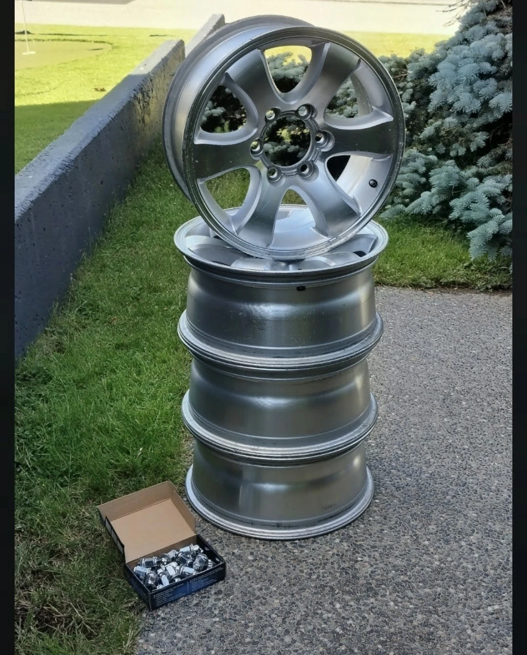 Set of 4 Toyota  Alloy Wheels - photo 2