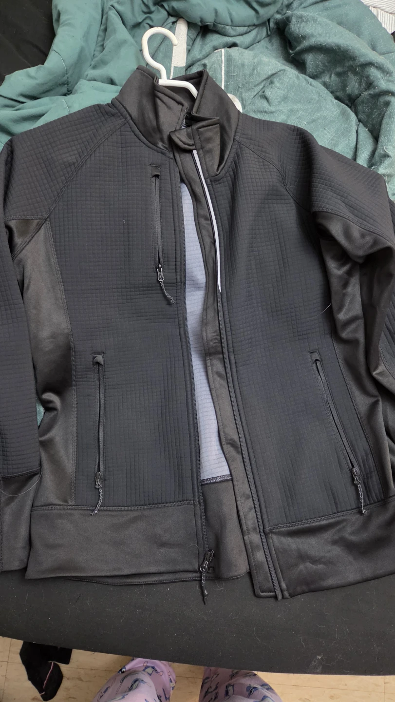 Black Full Zip Jacket