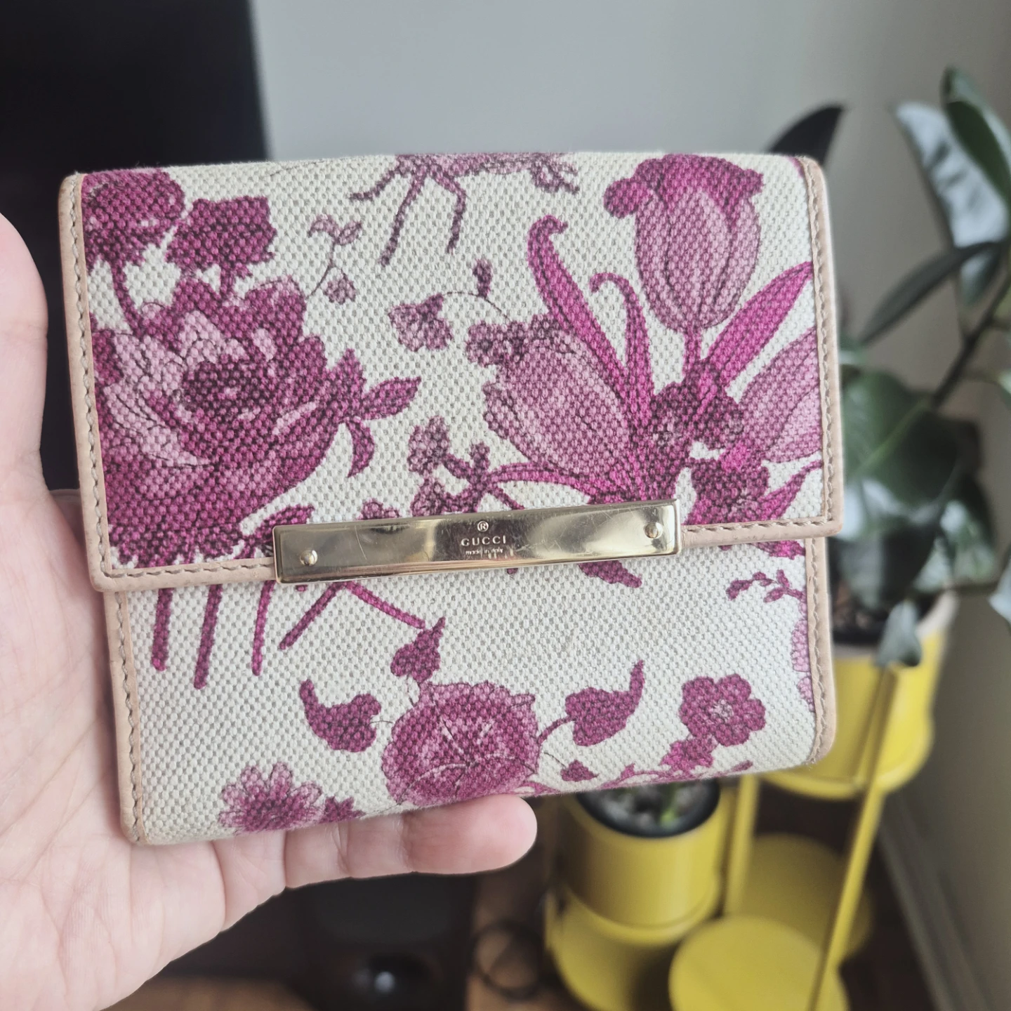 Gucci Floral Canvas Bi-Fold Wallet - photo 3