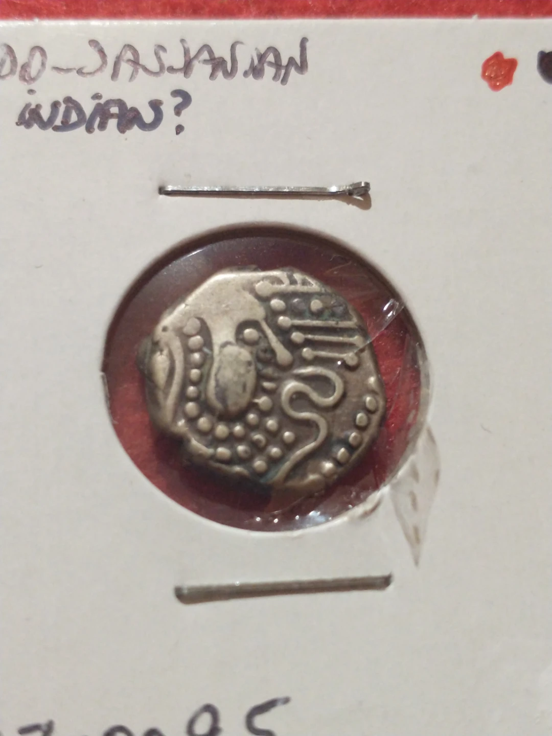 Unattributed Ancient Indian or Indo-Sassanian Silver Coin